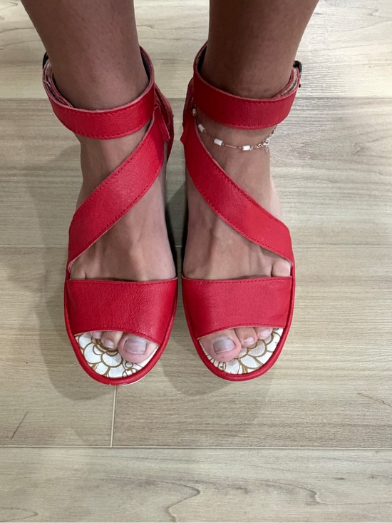 Fly London Shoes - Fly London Yesk Ankle Wrap Sandals—40 EU